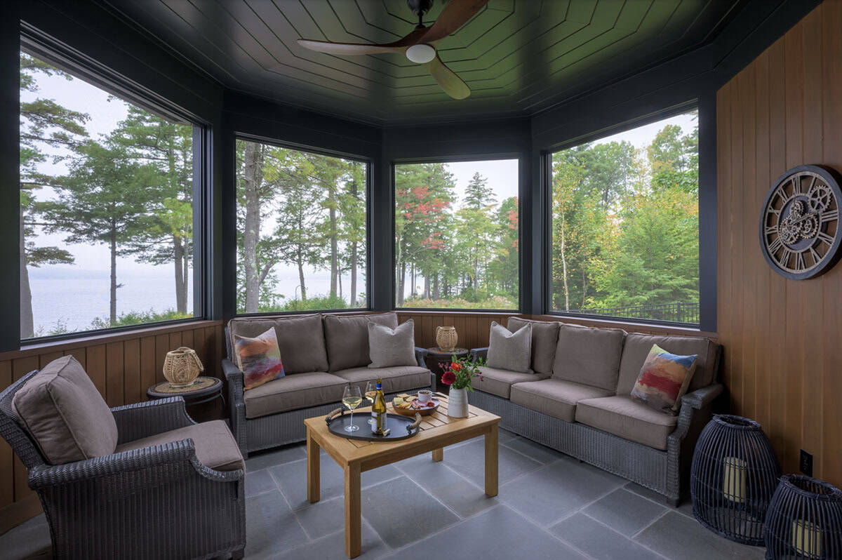 Rustic Screened Porch