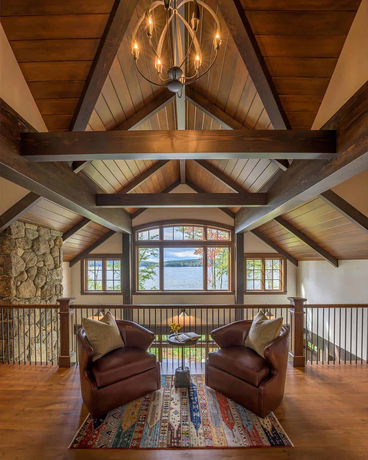 Rustic Upstairs Landing