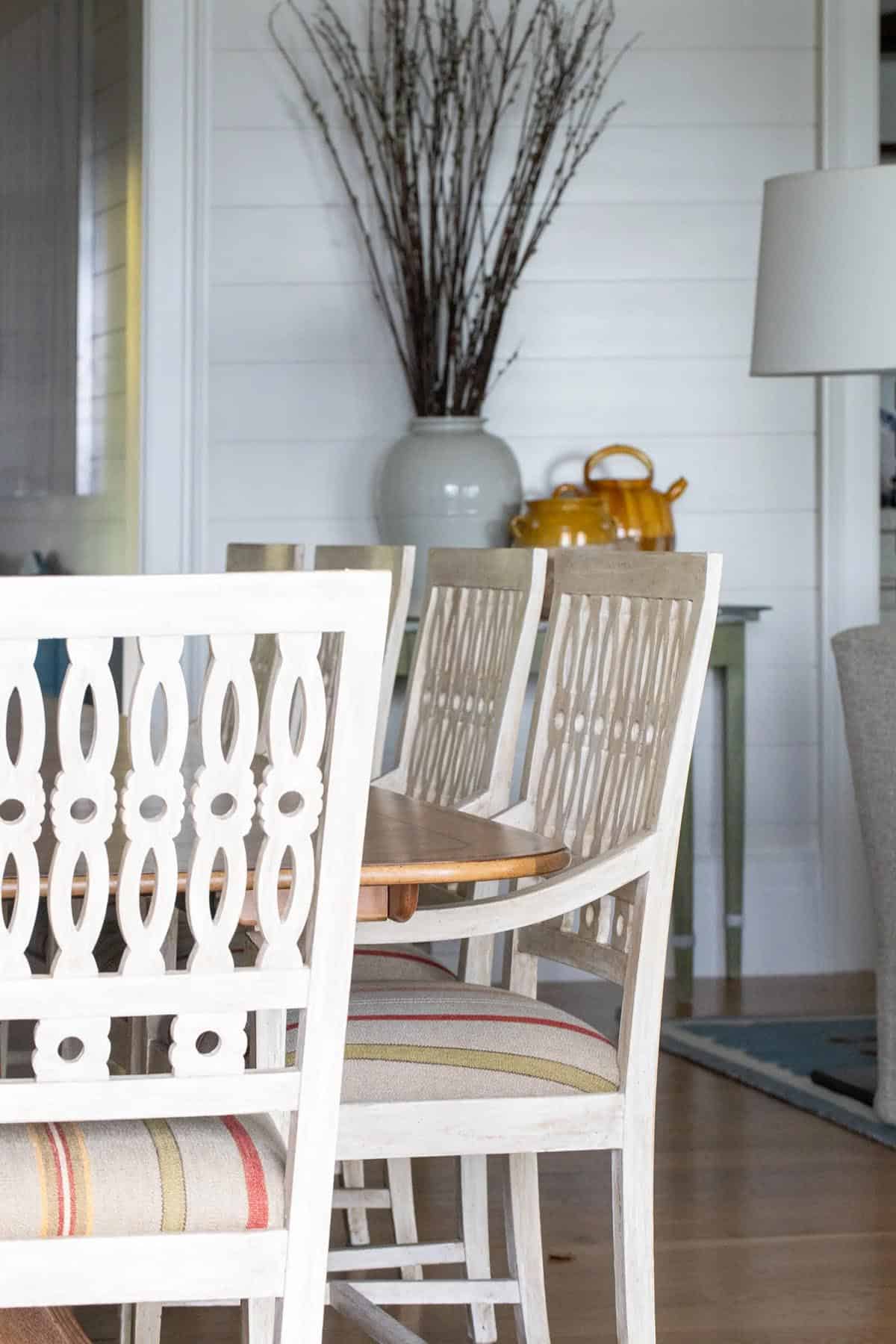 modern coastal style dining room
