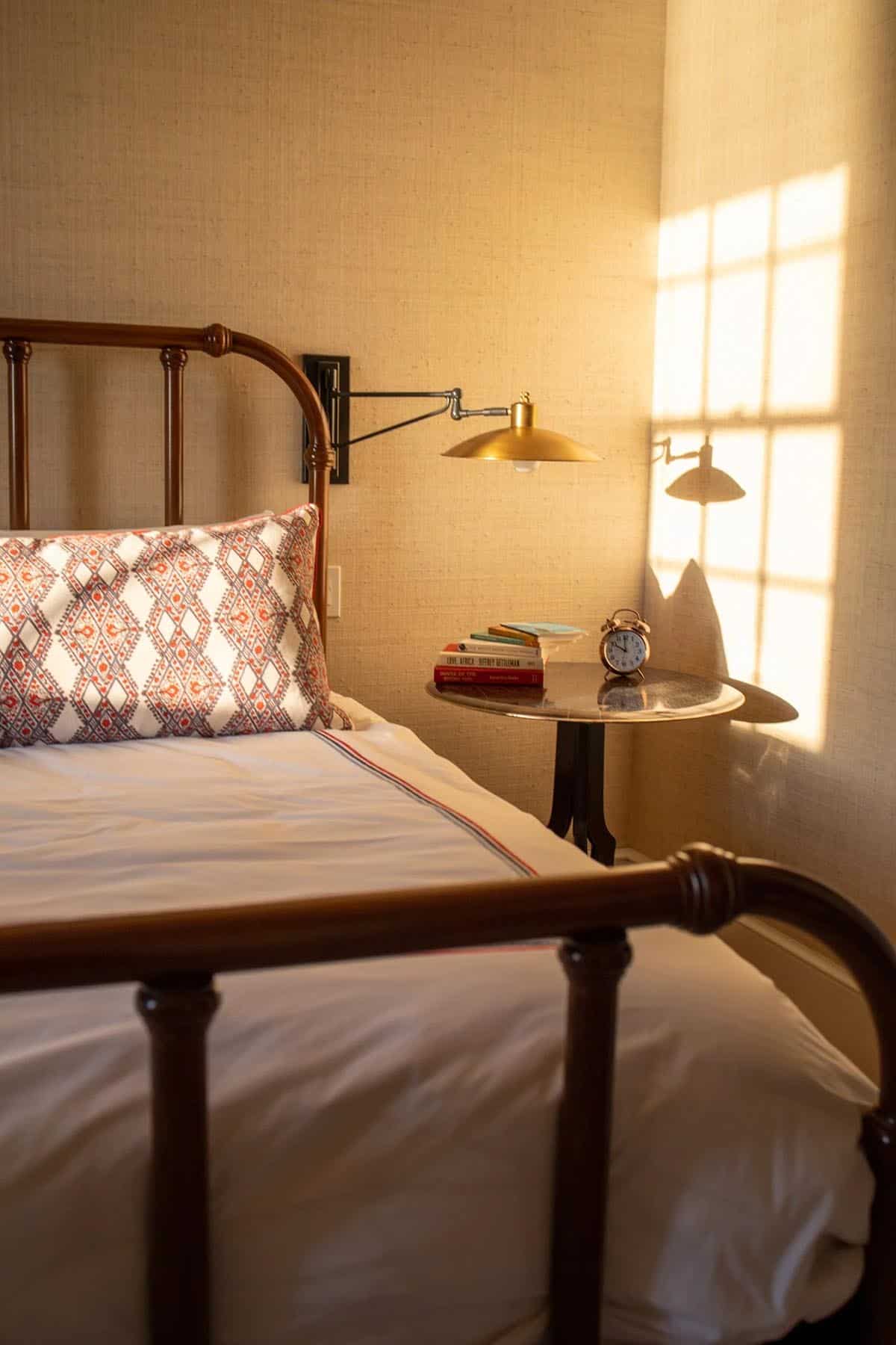 modern coastal style bedroom