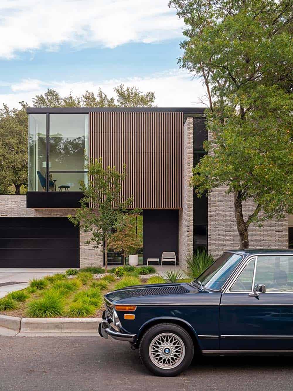 modern home exterior