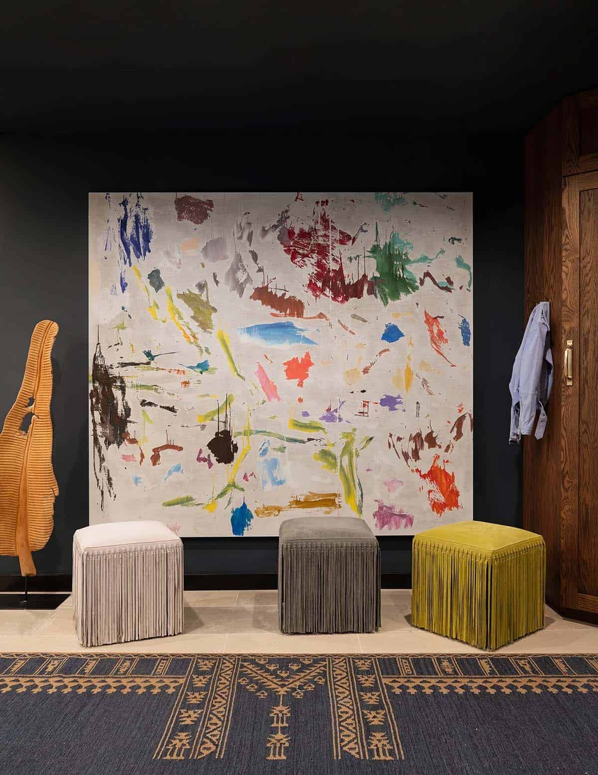 modern rustic lounge