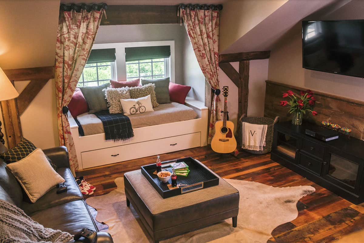 rustic kids playroom