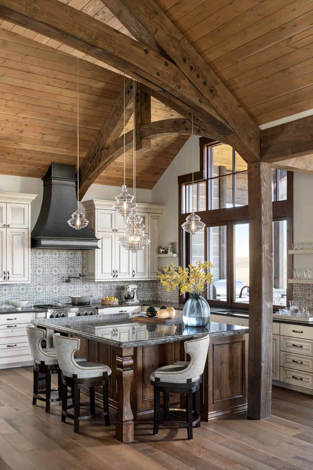 modern rustic kitchen