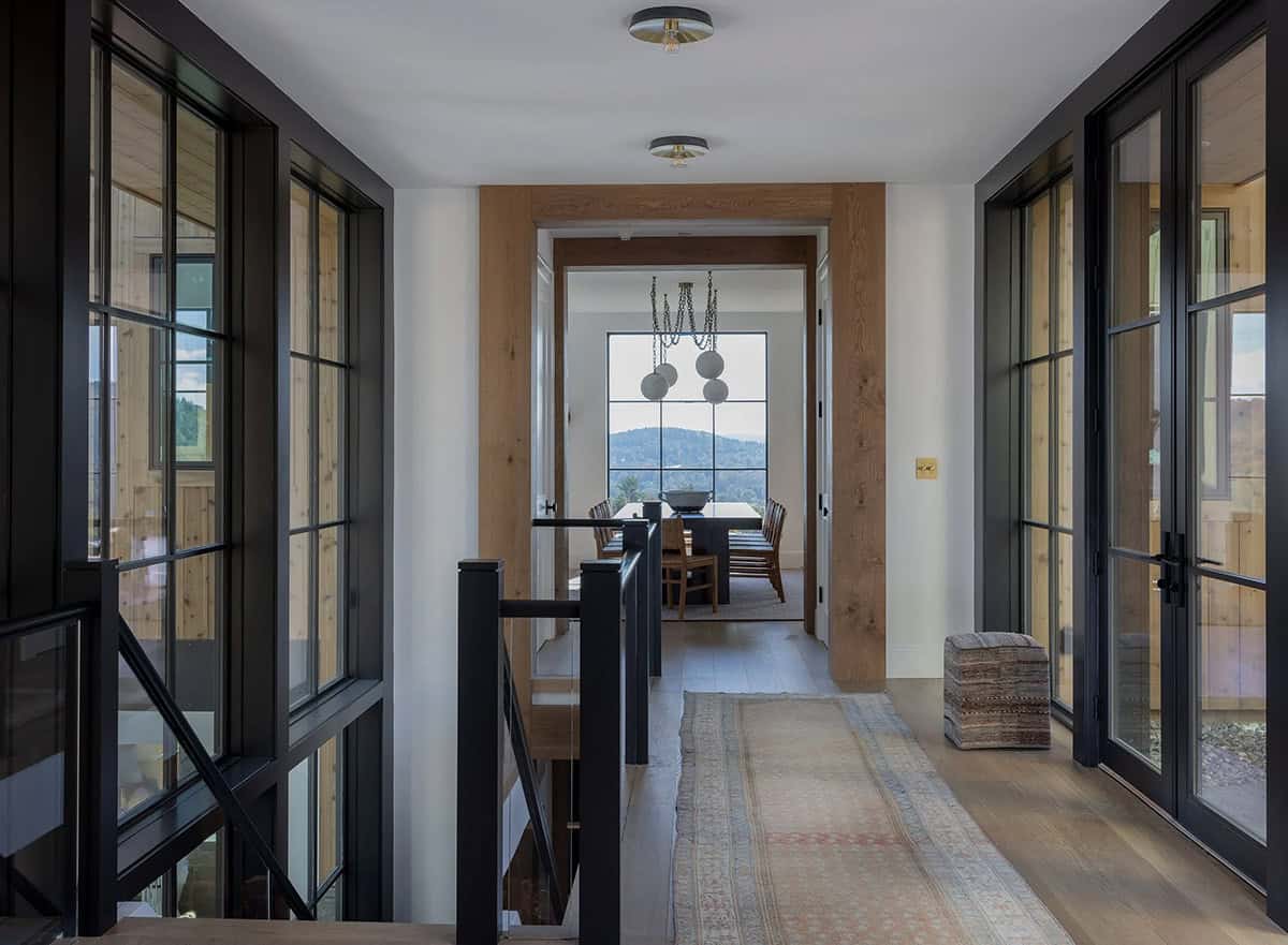 modern scandinavian home entry