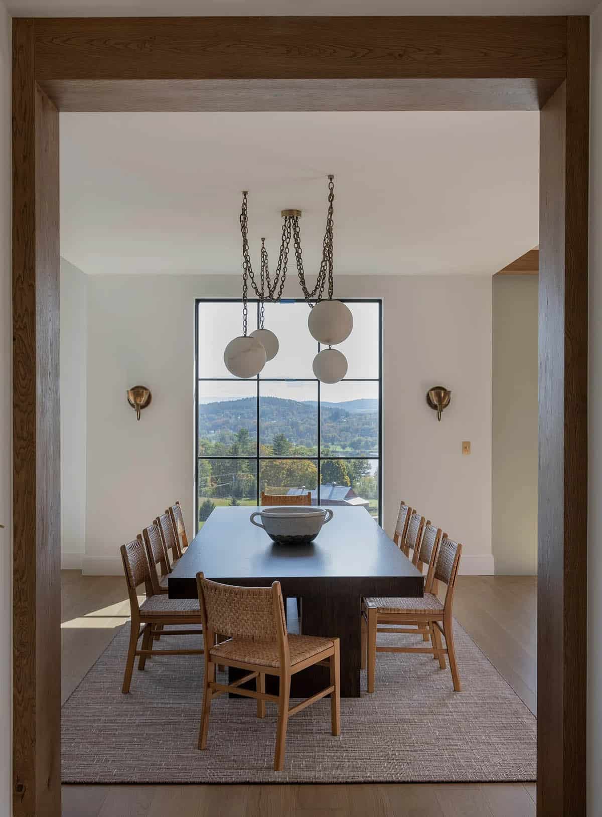 modern scandinavian style dining room