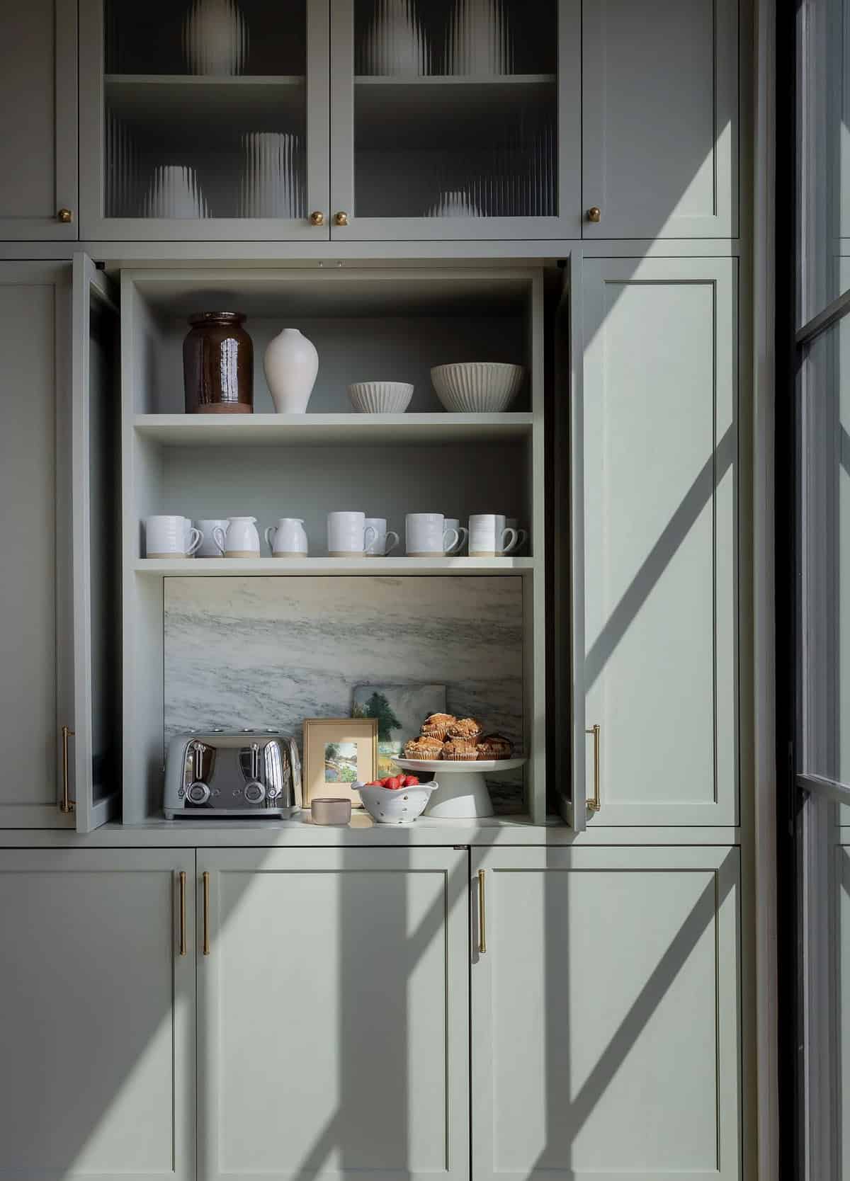 modern scandinavian style pantry