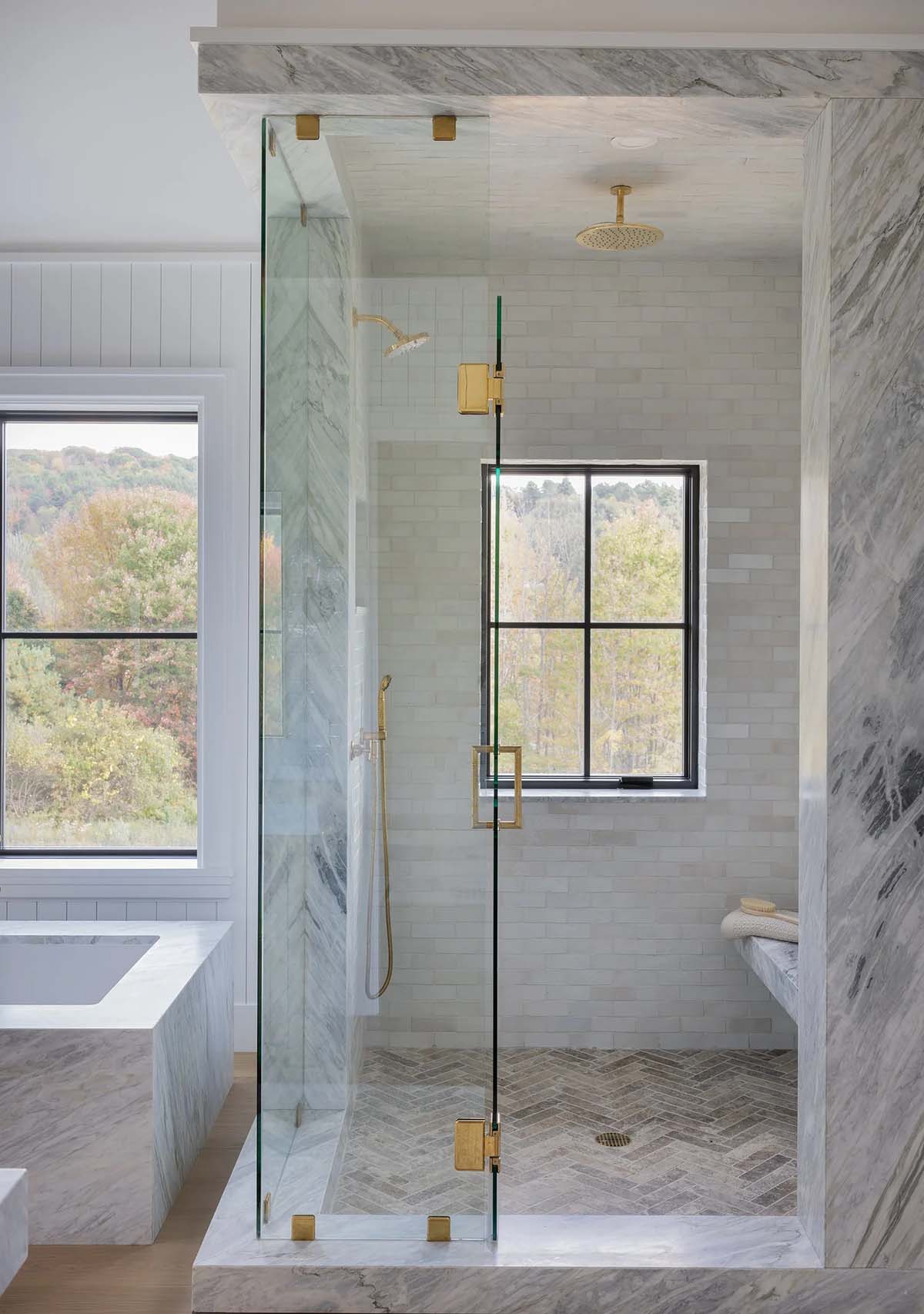 modern scandinavian style bathroom