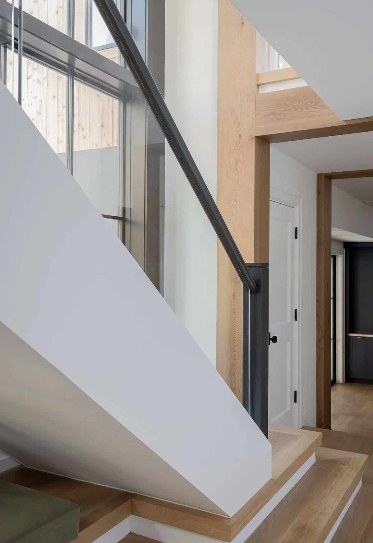 modern scandinavian style staircase