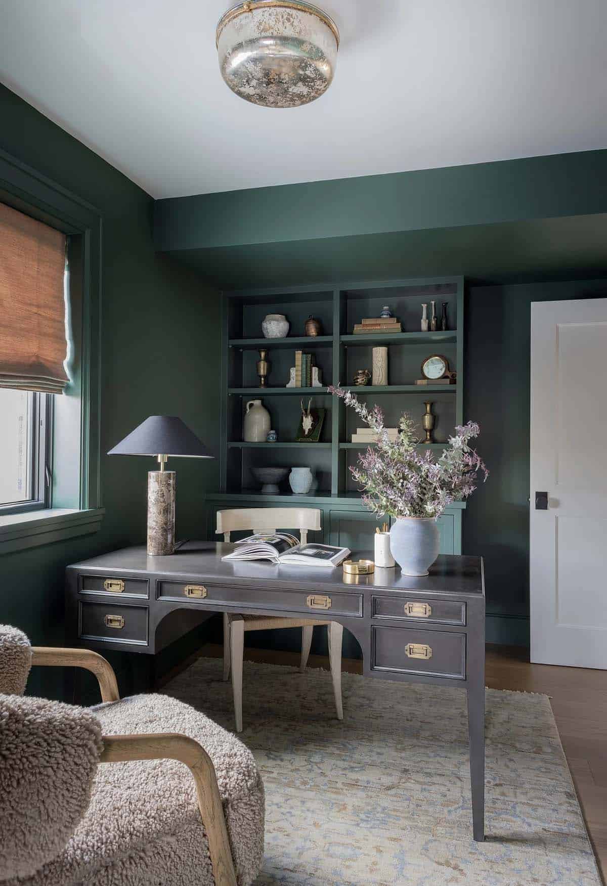 modern scandinavian style home office