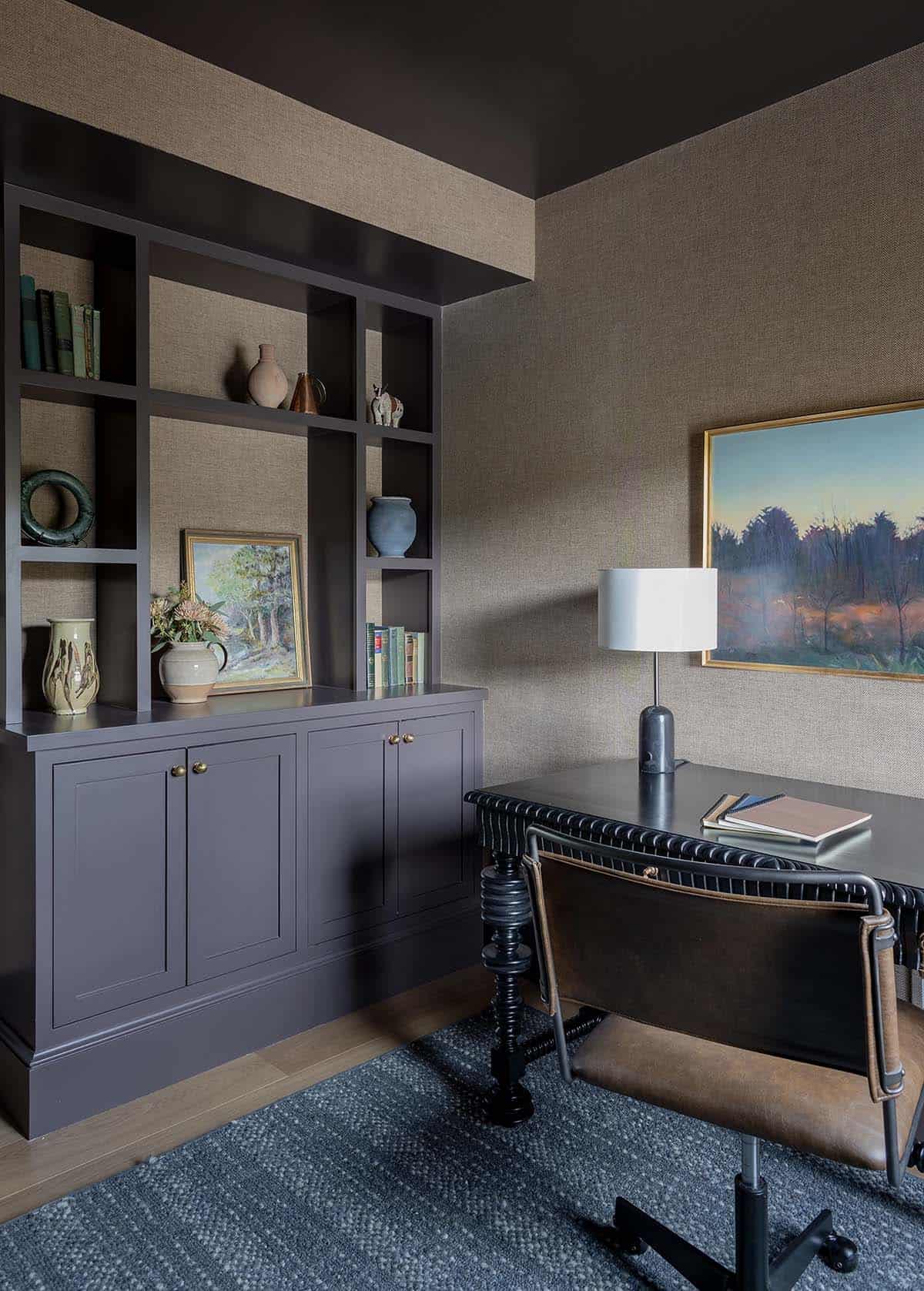 modern scandinavian style home office