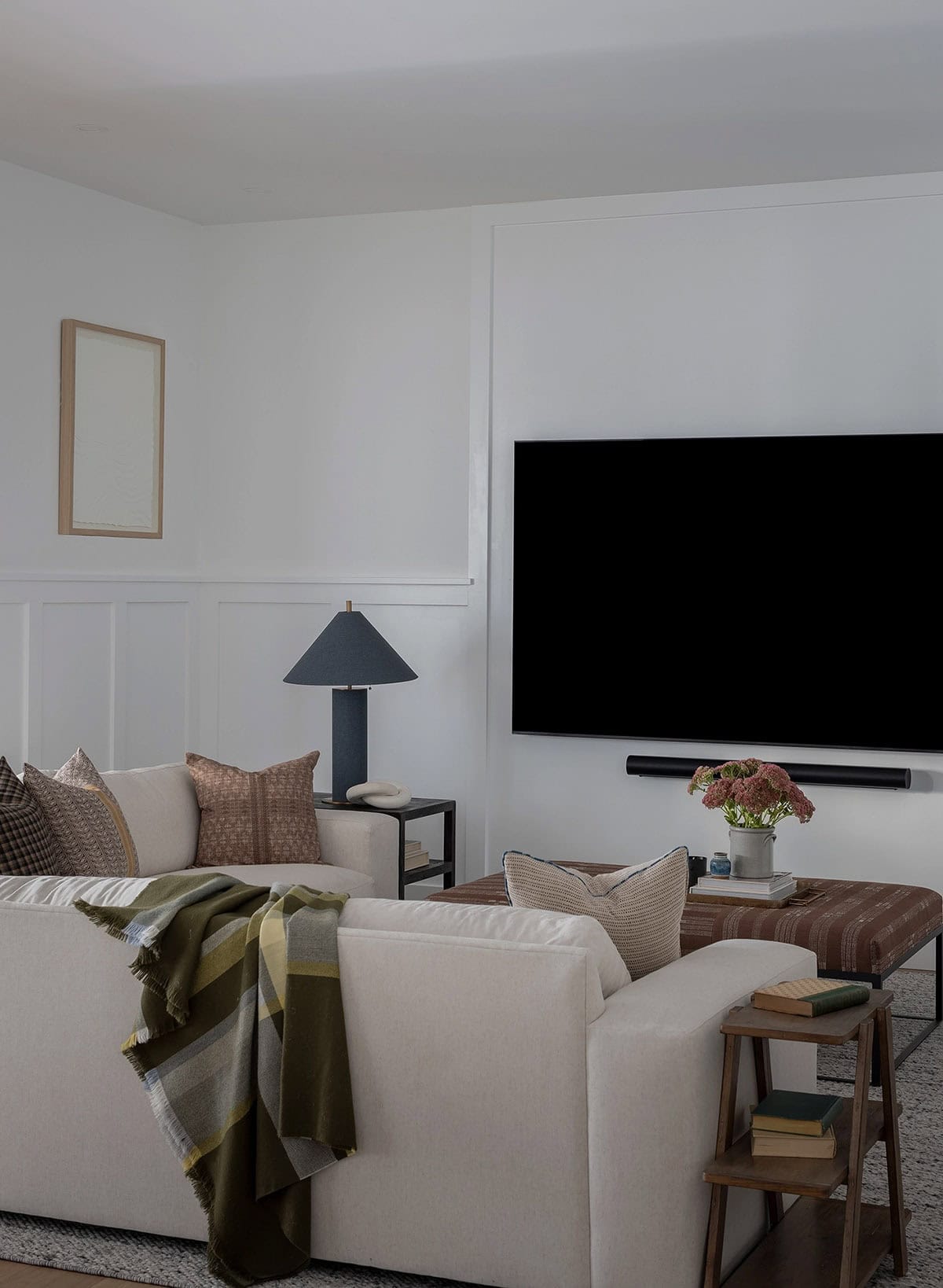 modern scandinavian style family room