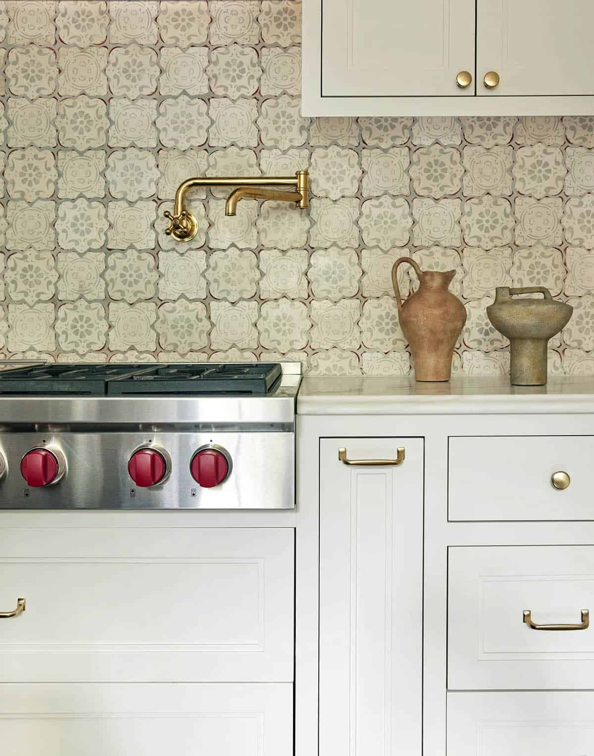 modern kitchen range wall