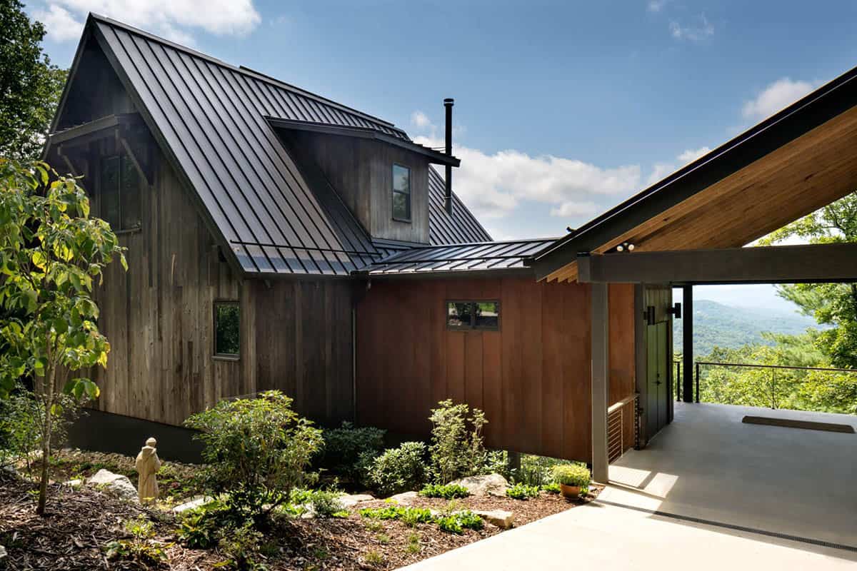 net zero house exterior