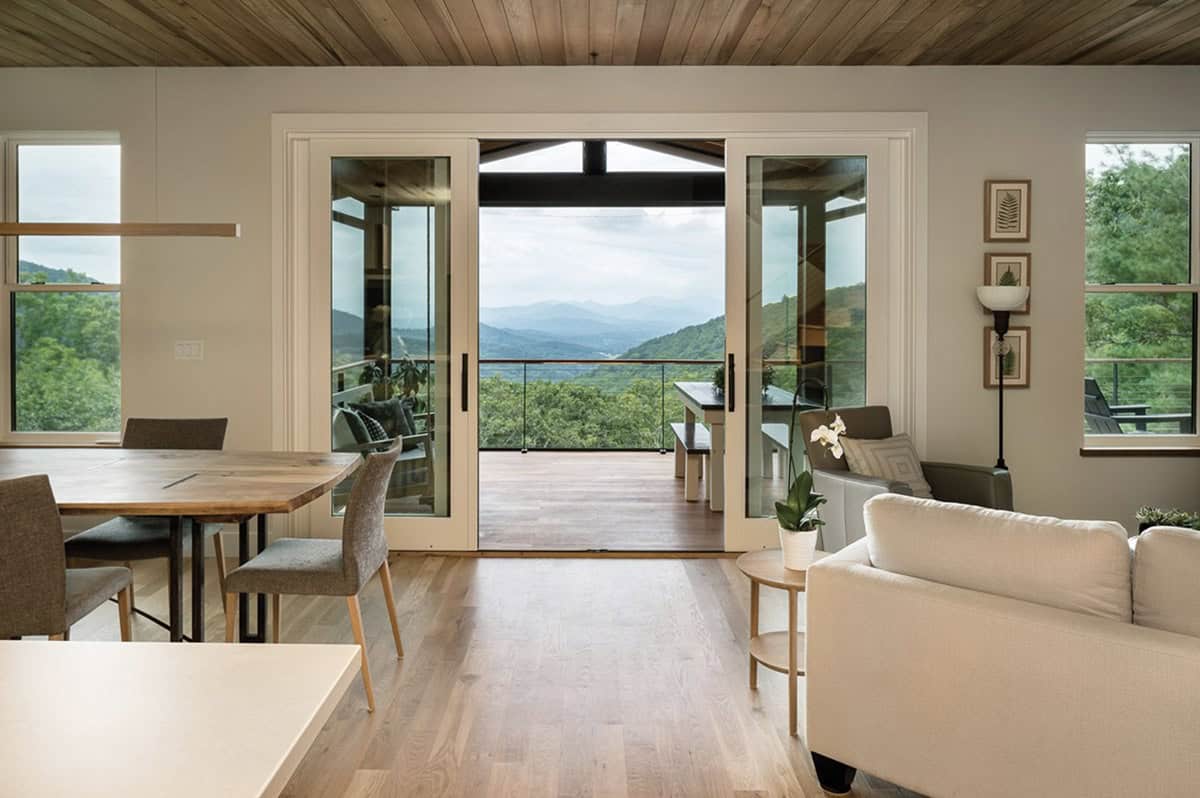 contemporary great room