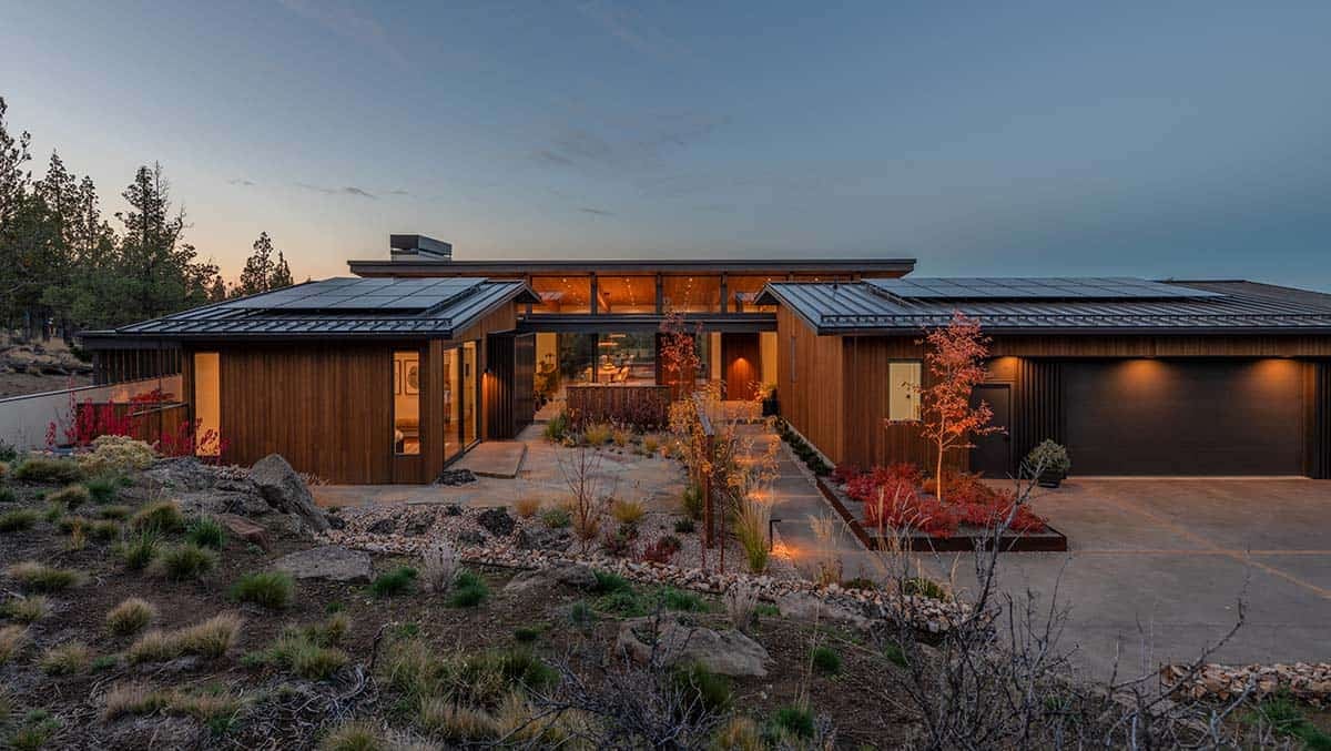 modern house exterior