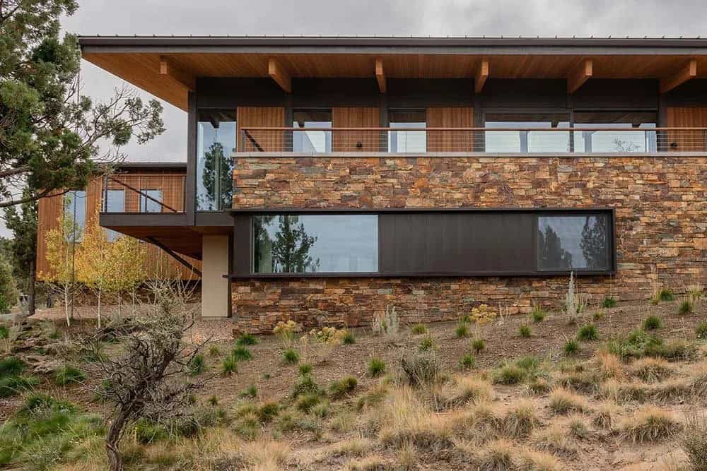 modern house exterior