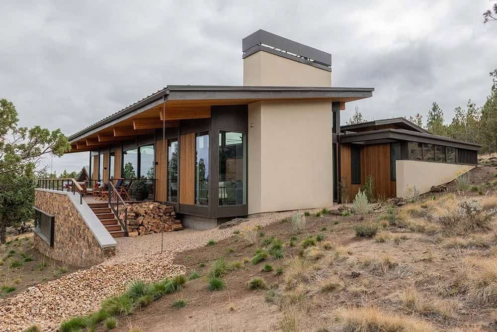 modern house exterior