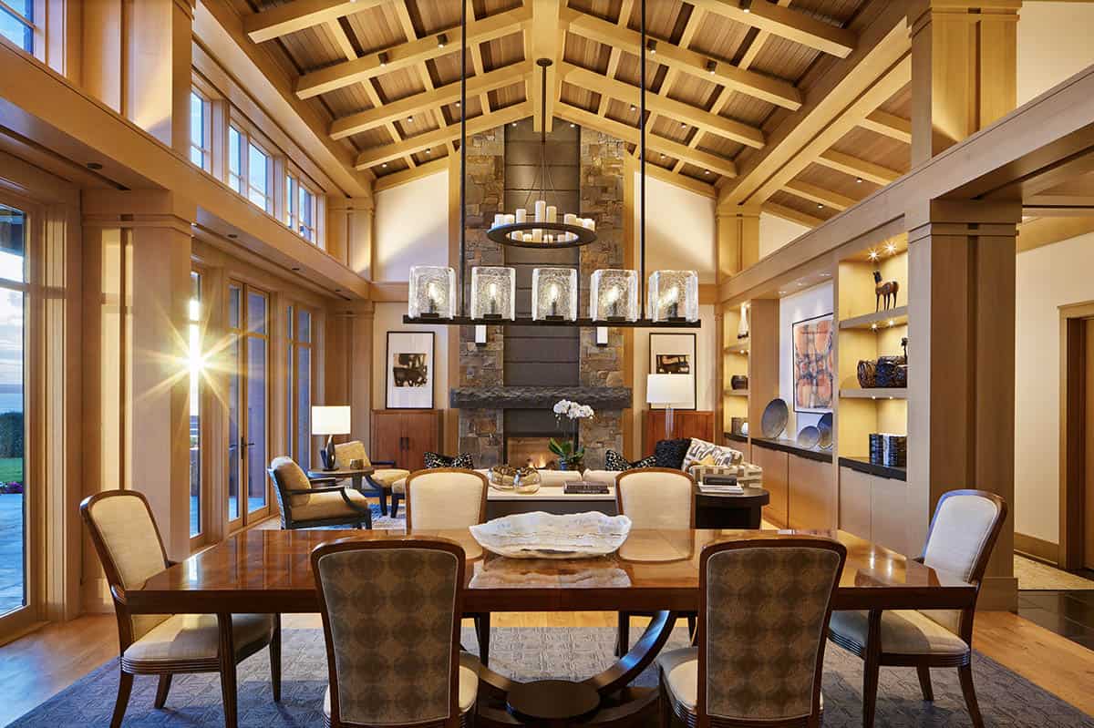 Transitional Dining Room