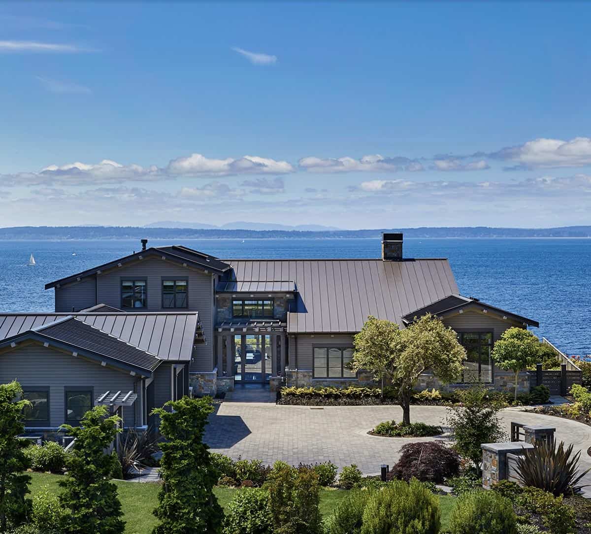 Transitional Home Exterior