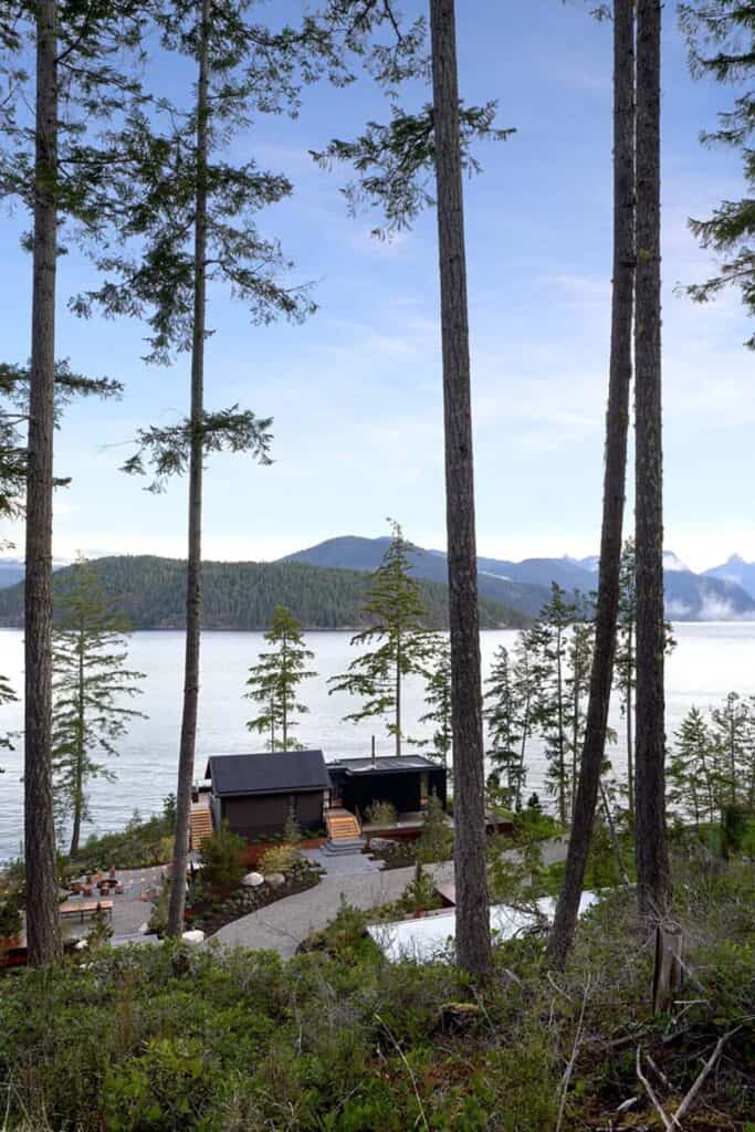 Picture of This off-grid British Columbia cabin has peaceful views over the ...