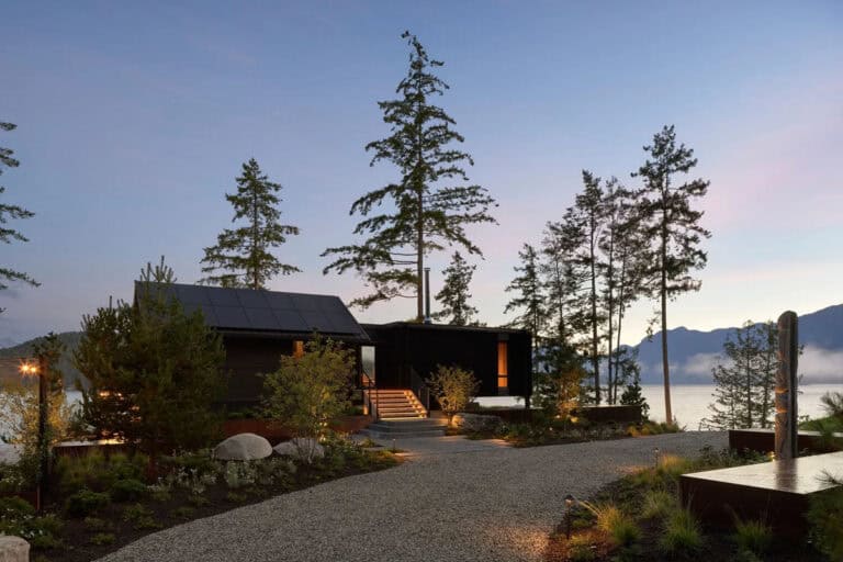 Curated visual reference: This Off Grid British Columbia Cabin Has Peaceful Views Over Photo Inspiration