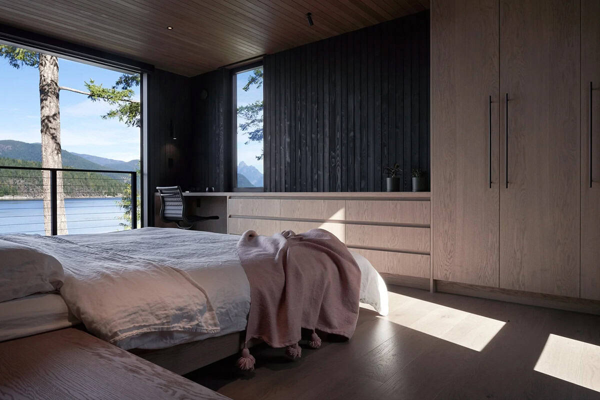 modern coastal bedroom