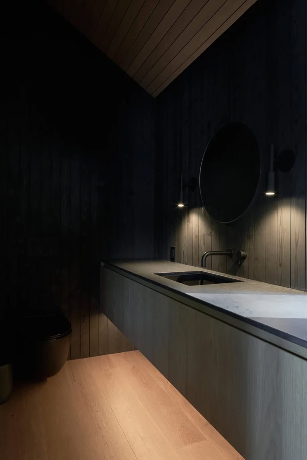 modern coastal bathroom