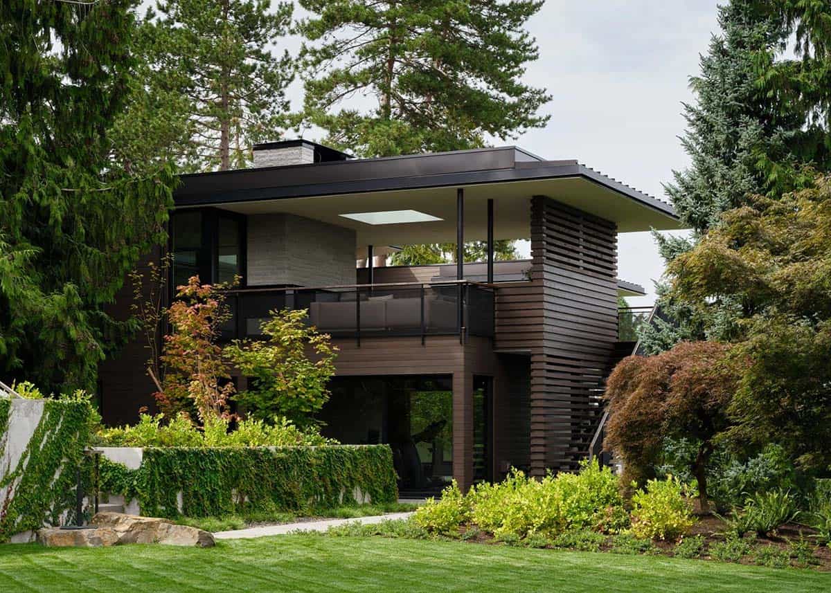 contemporary home exterior