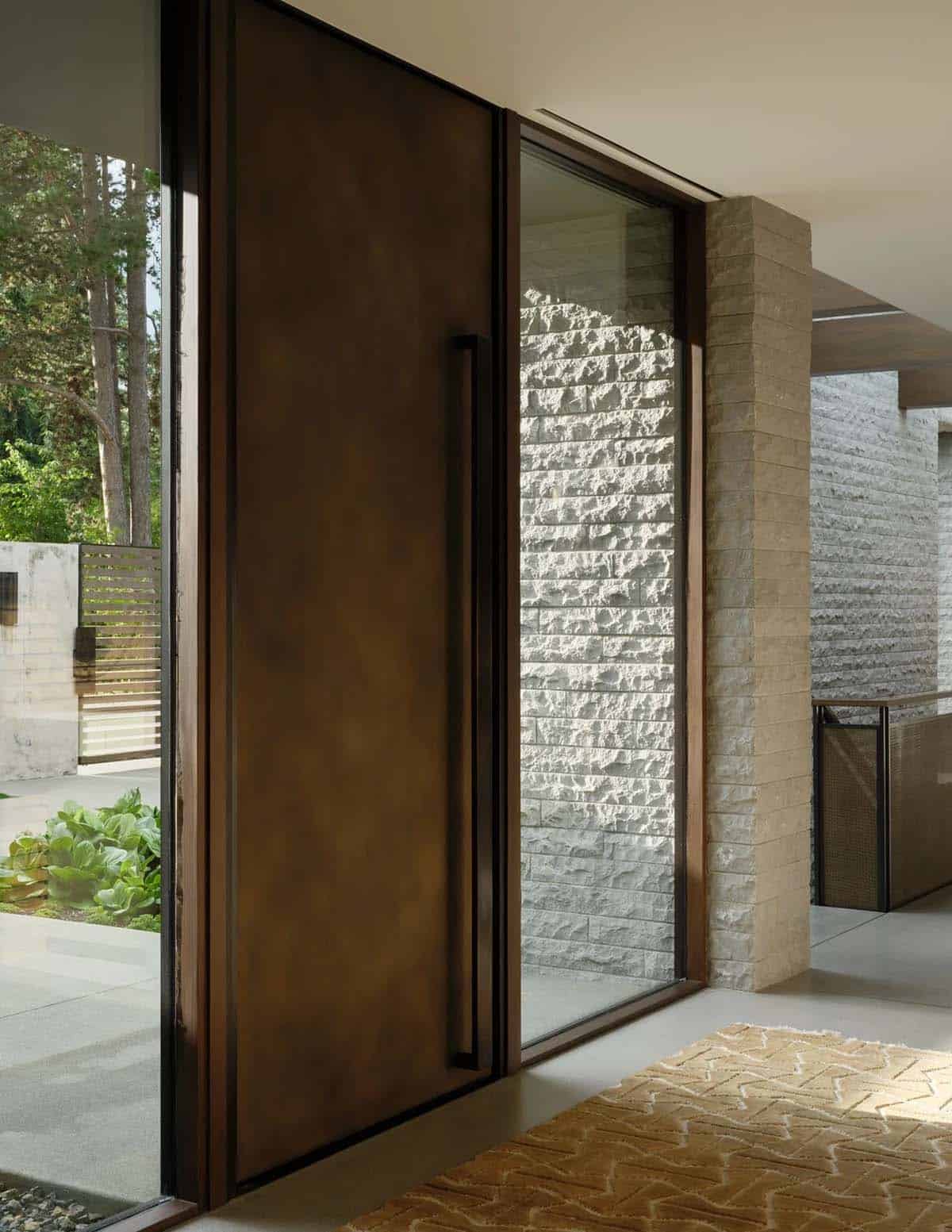 contemporary home entry