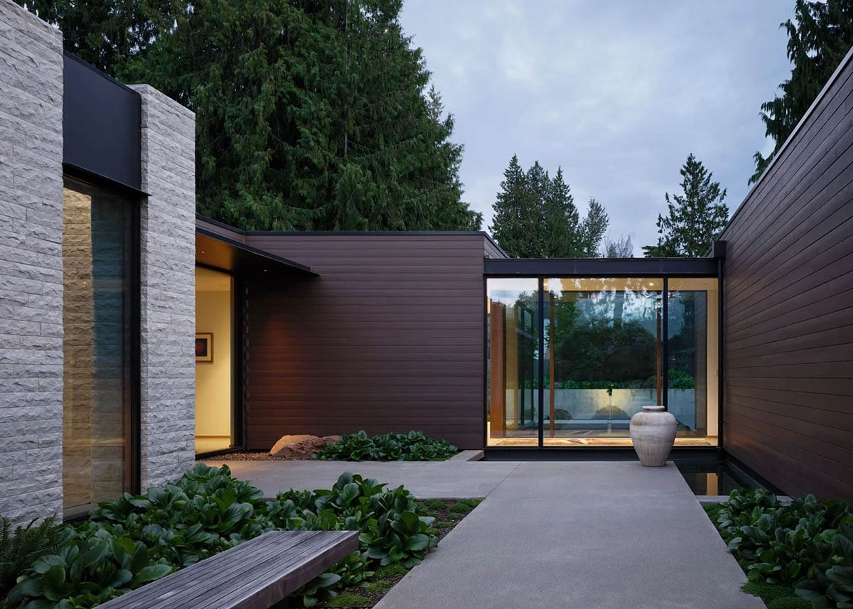 contemporary home exterior