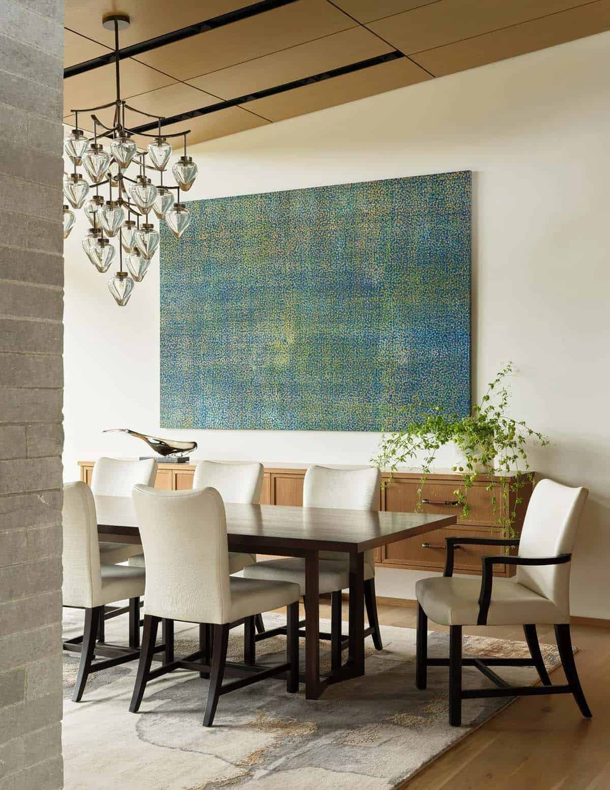 contemporary dining room