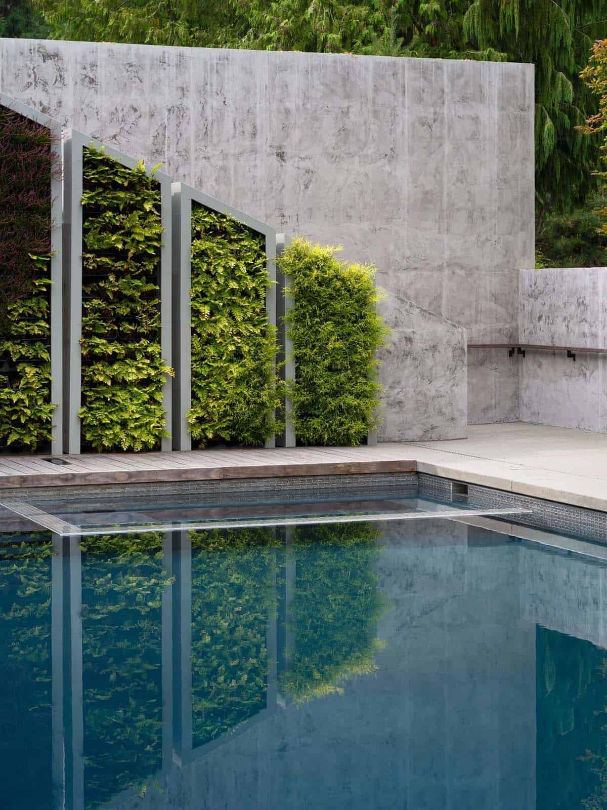 contemporary swimming pool