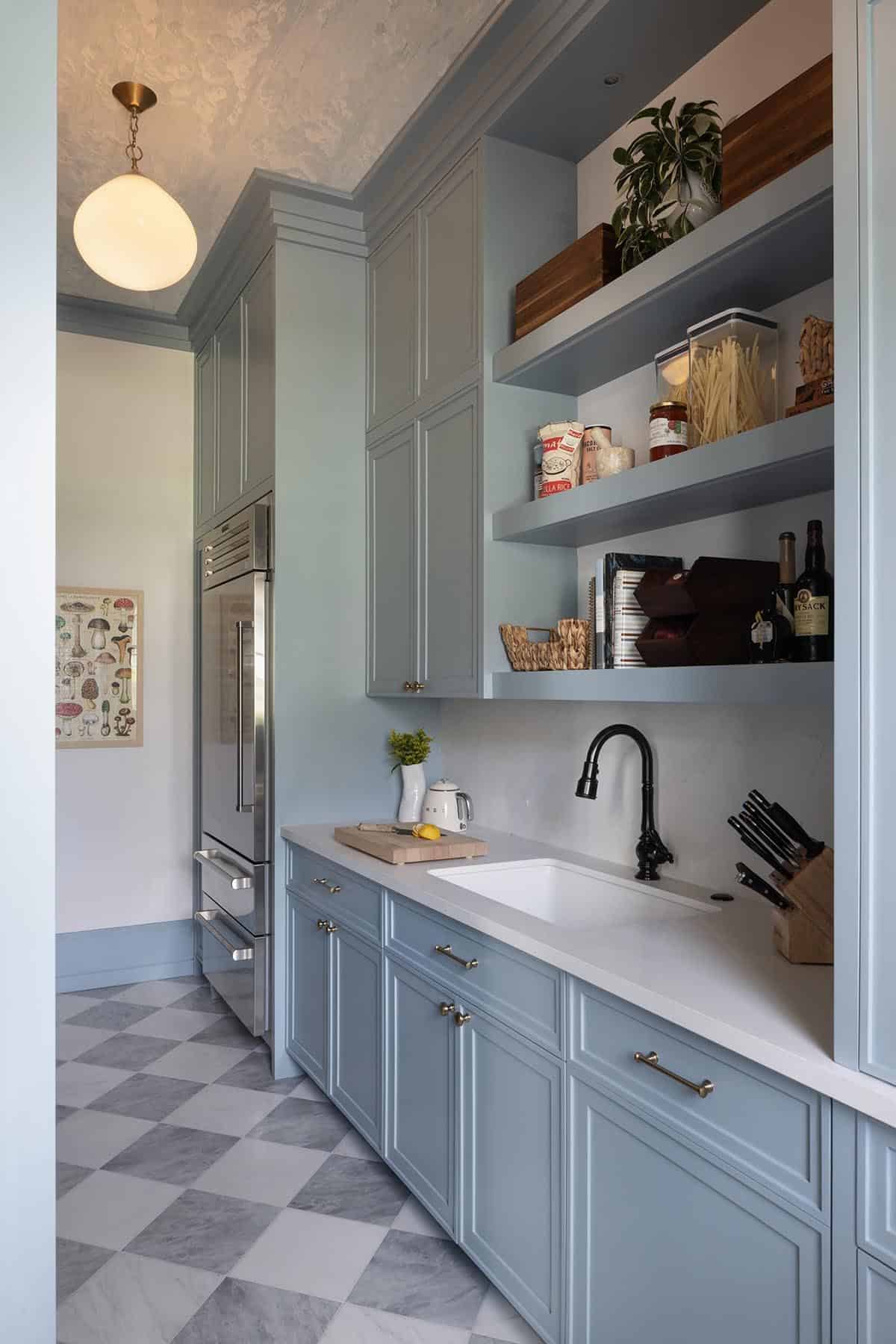 coastal style pantry