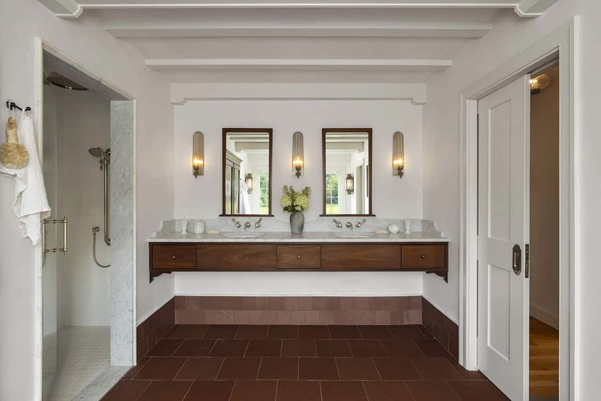 rustic bathroom vanity