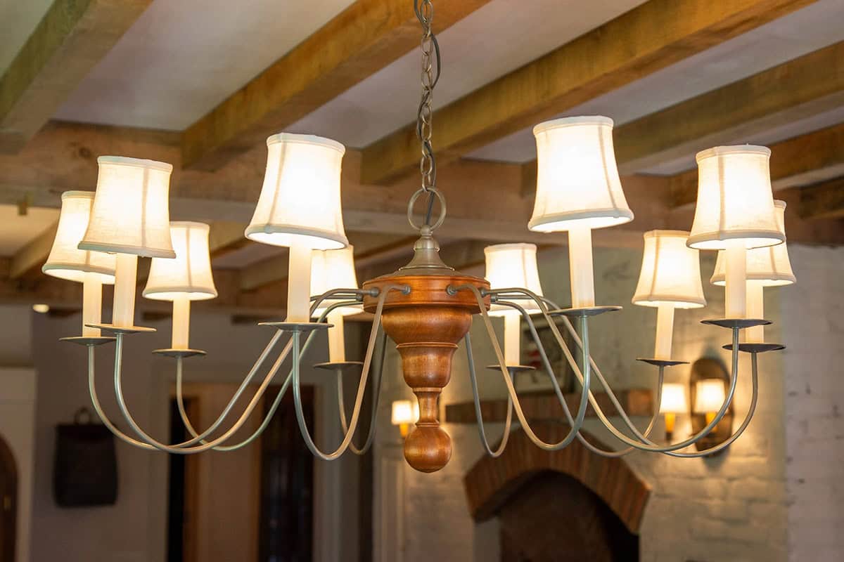 rustic dining room ceiling light fixture