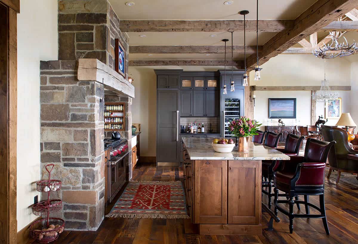 rustic kitchen