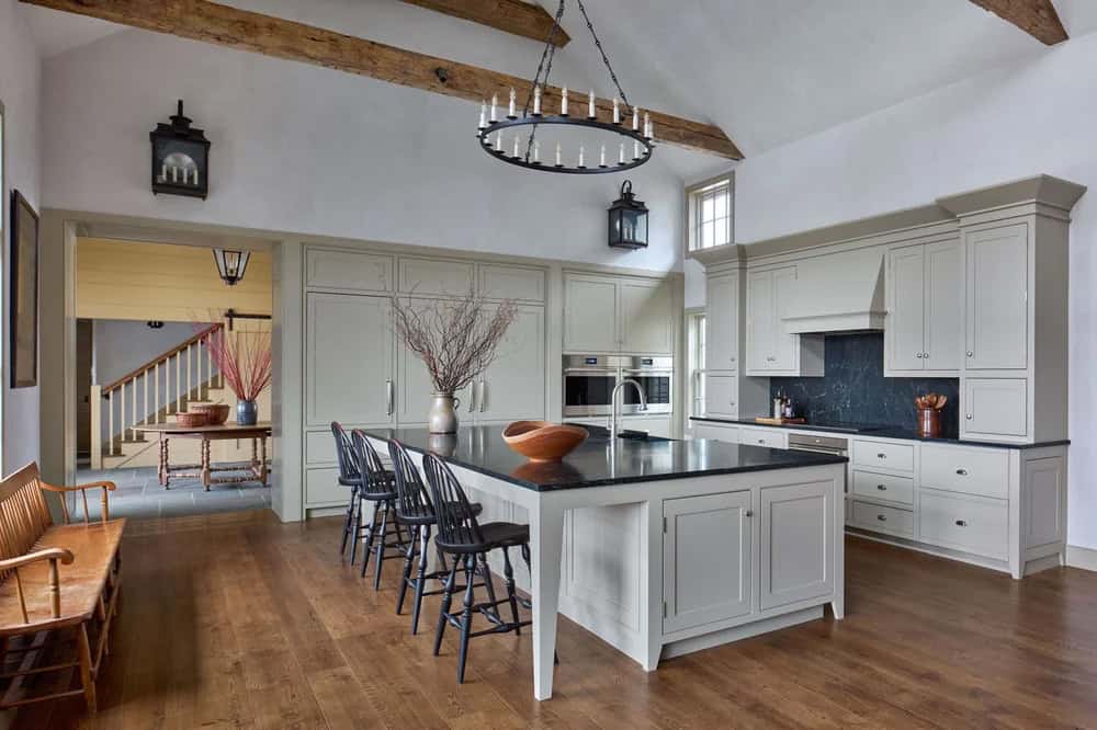 Saltbox Farm house kitchen