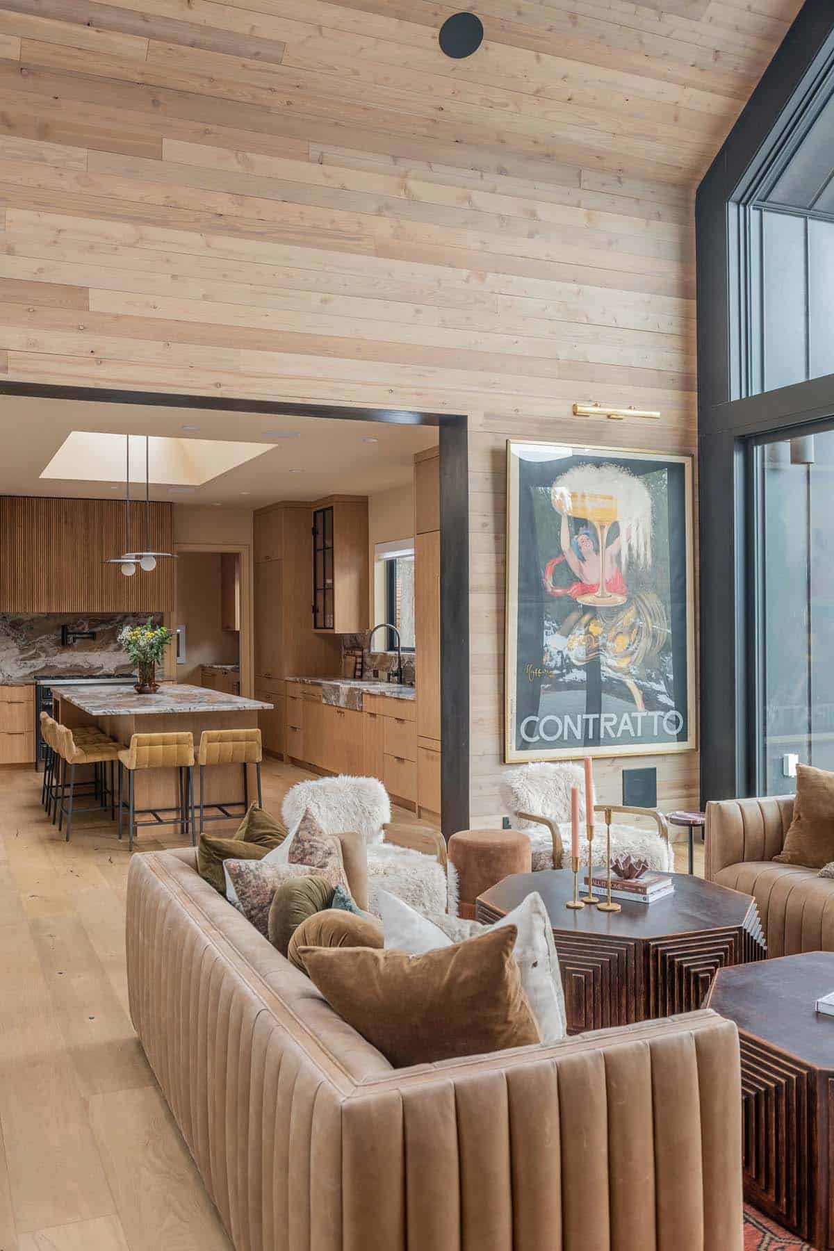 modern scandinavian style living room