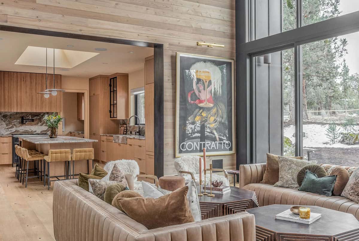 modern scandinavian style living room