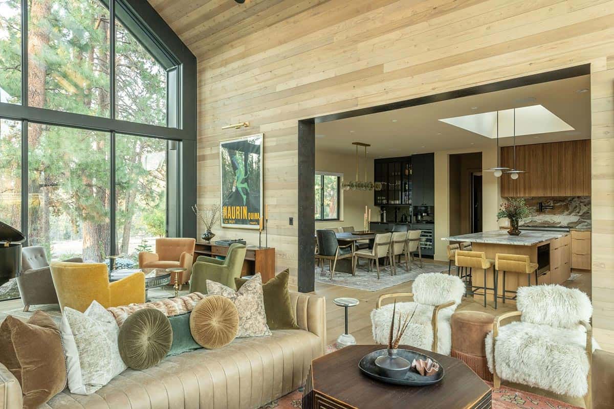 modern scandinavian style family room