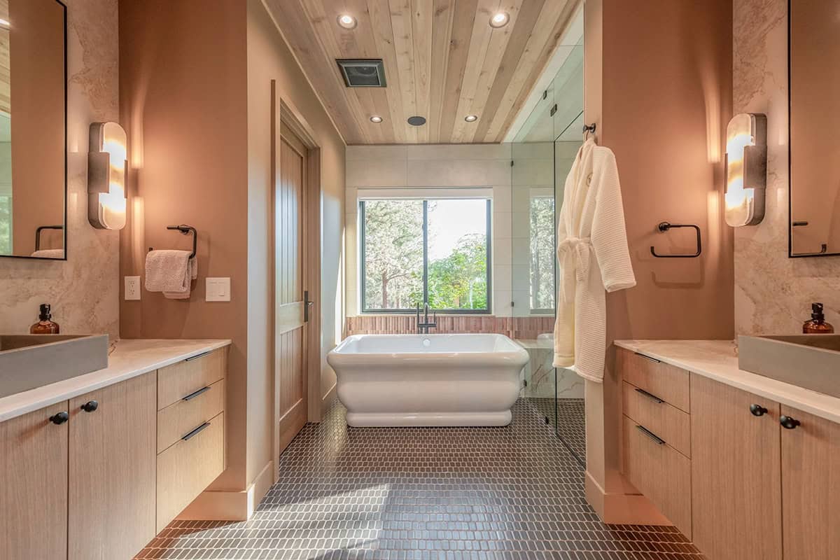 modern scandinavian style bathroom