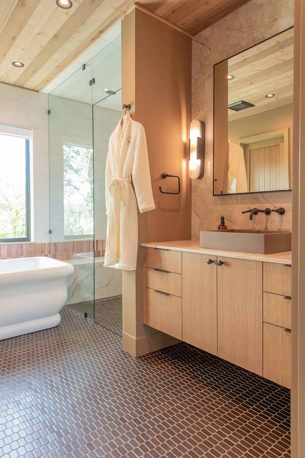 modern scandinavian style bathroom