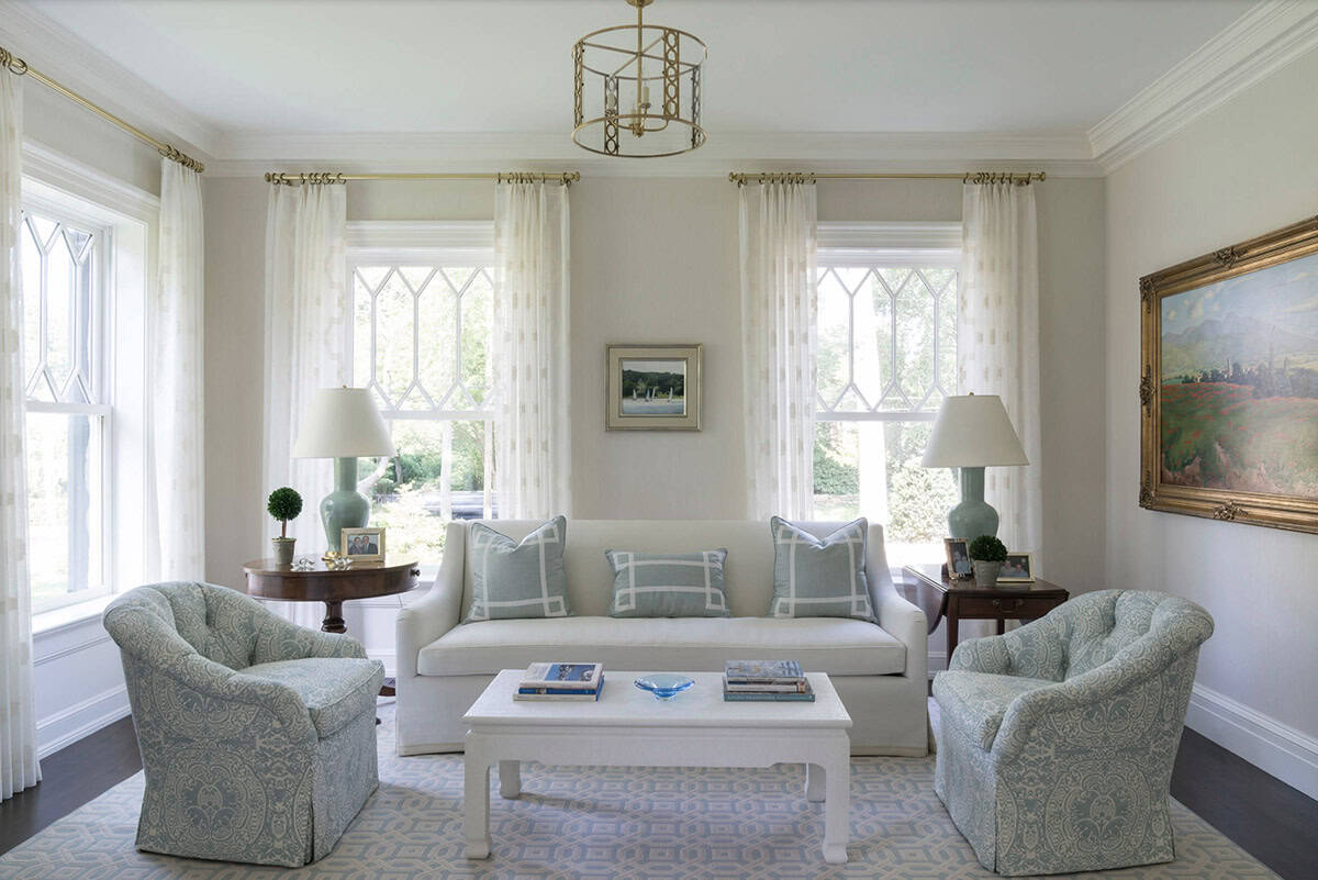 Beach Style Living Room