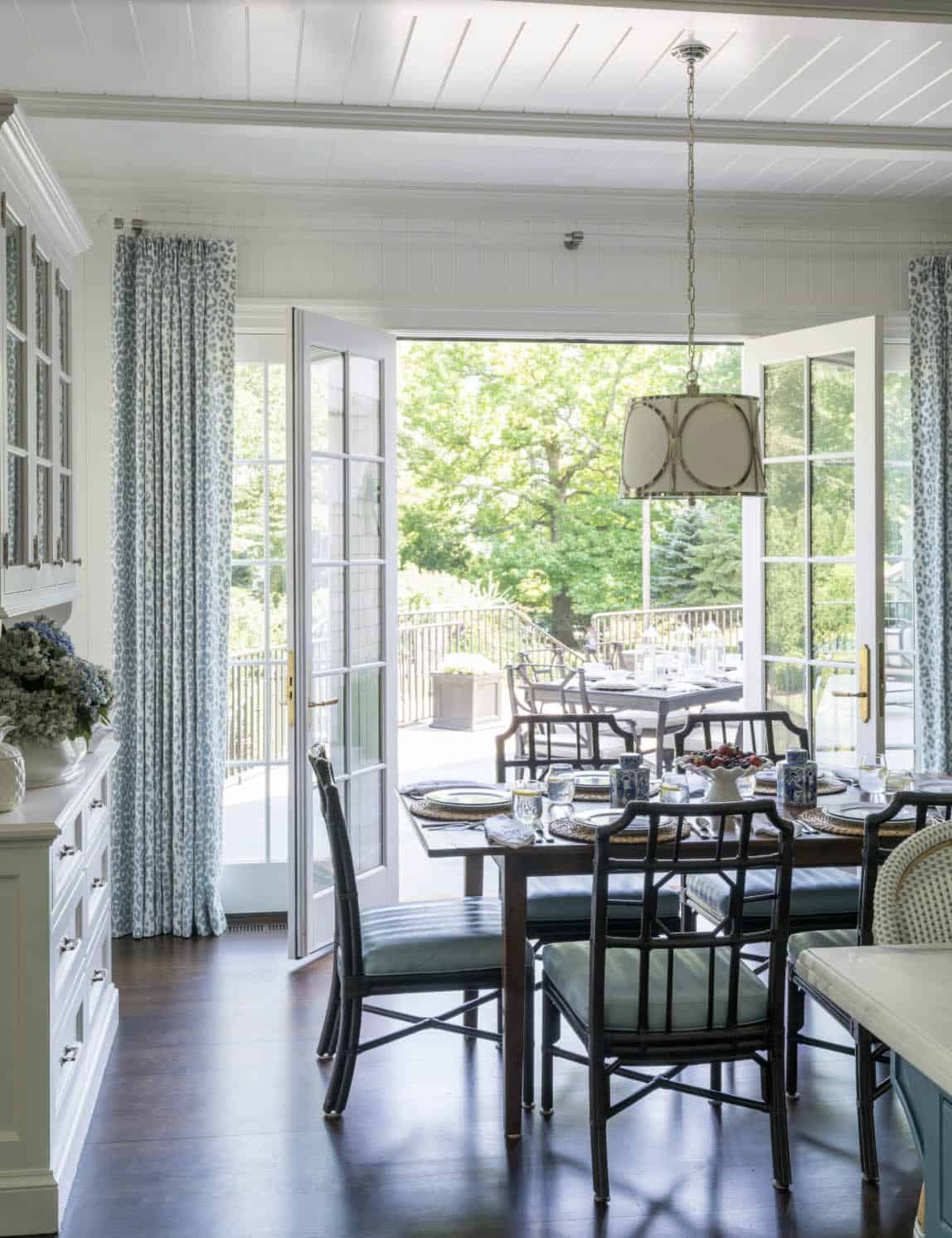 Beach Style Dining Room