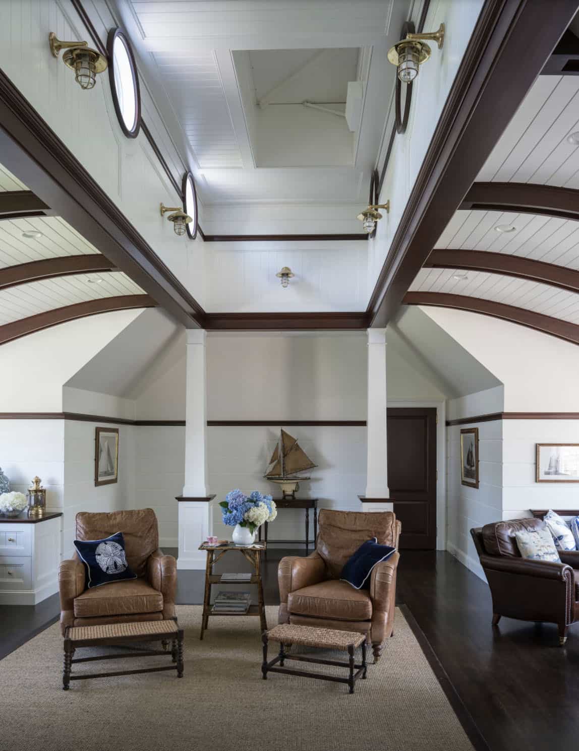 Beach Style Home Office