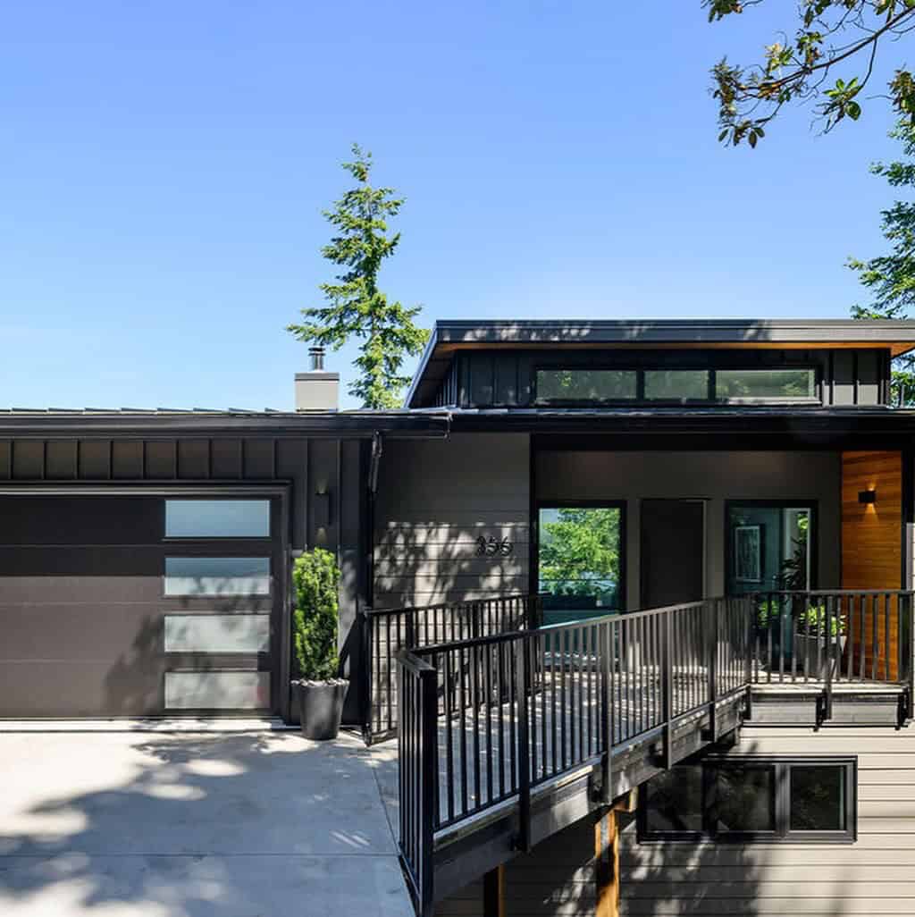 modern home exterior