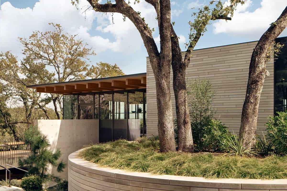 modern house exterior