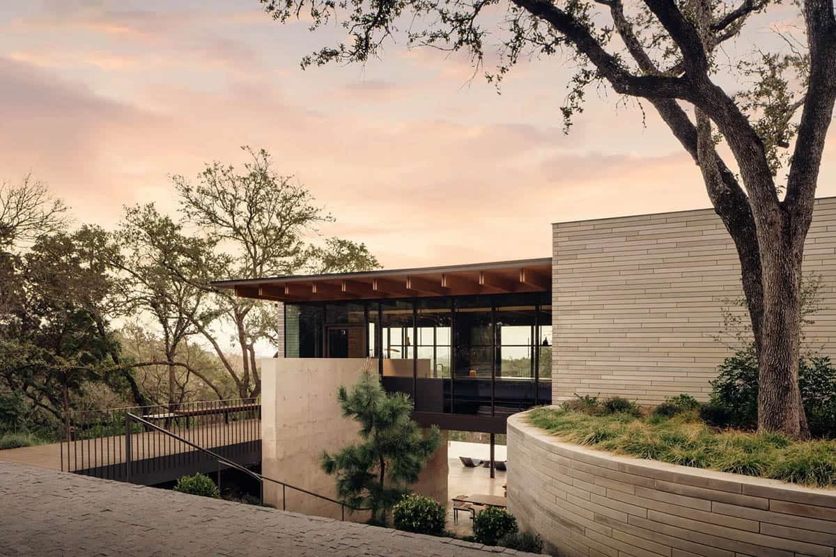 modern house exterior