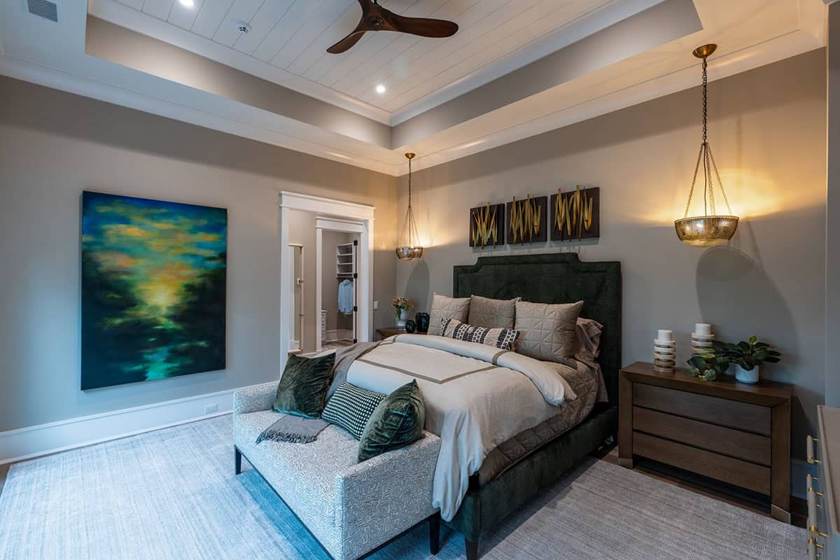 transitional style bedroom